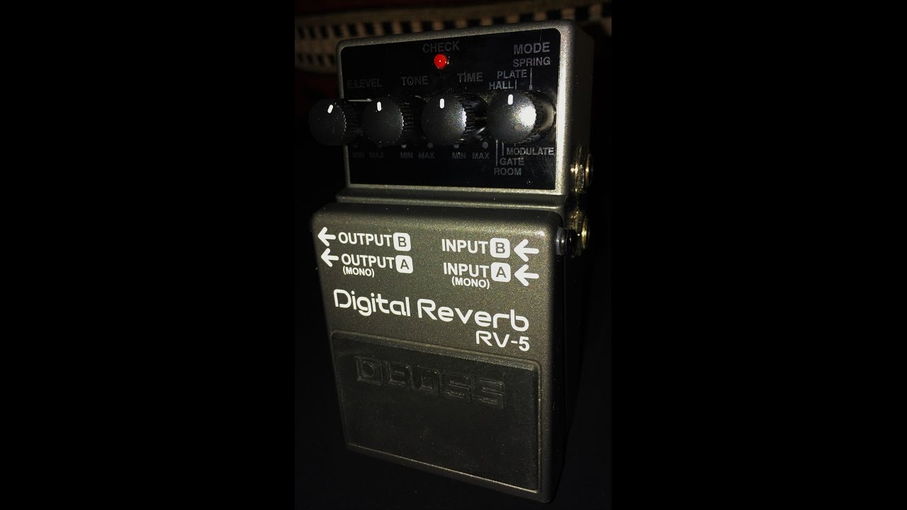 Ultimate Spring Reverb Shoot Out - Episode 9: Boss RV-5 - Spring Mode