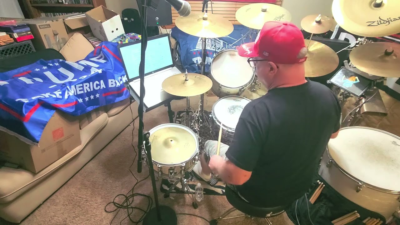 🥁 Drum Cover of AINT IT FUN by PARAMORE Take 1 by DRDRUMS Done 11-17-2024