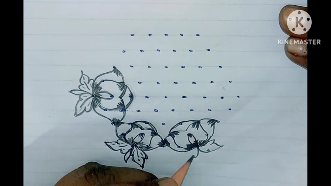 @mskcreativityofficial 9×5 dots rangoli 