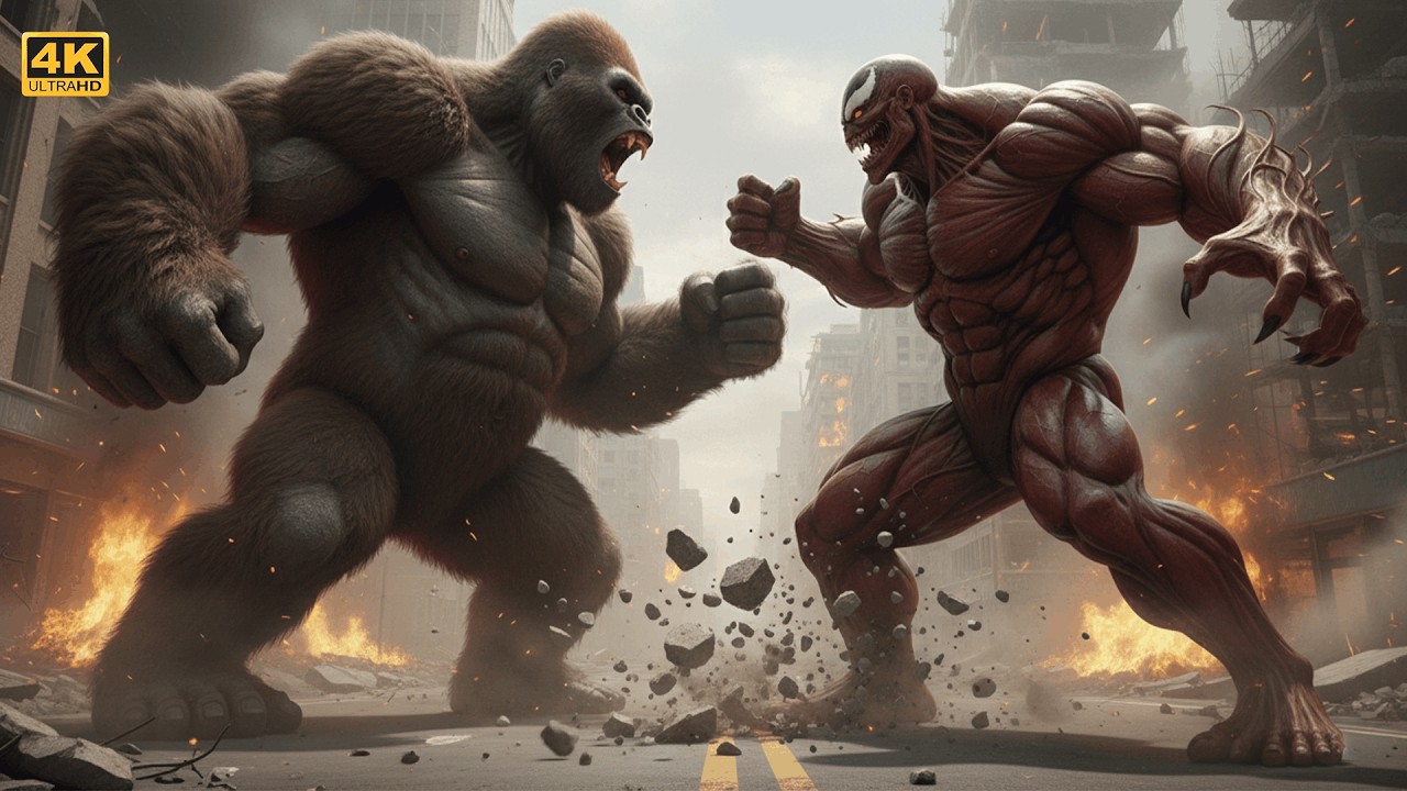 Kong vs the Giant Abomination – The World Starts to Collapse