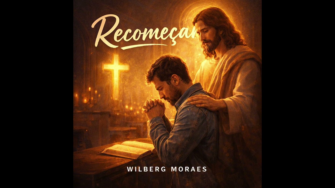Recomeçar. Tudo que me fortalece para seguir e me entregar a ti Senhor. Letra de Wilberg Moraes.