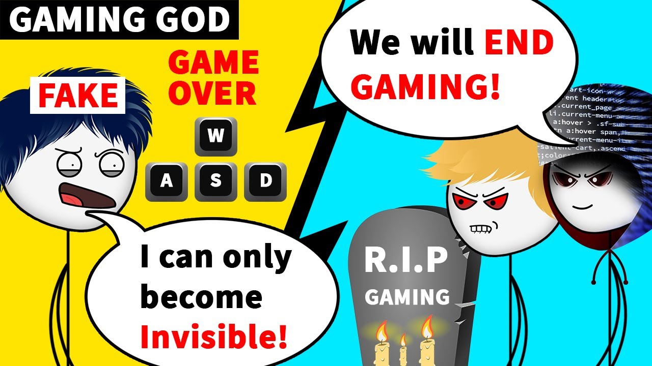 When a Gamer becomes a Fake Gaming God