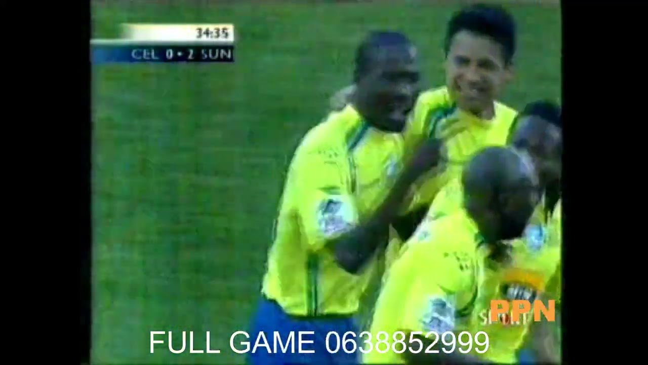 Mamelodi Sundown [2]vs Celtic [0] spectecular 2006.Jose Torrealba gaving celtic a problems
