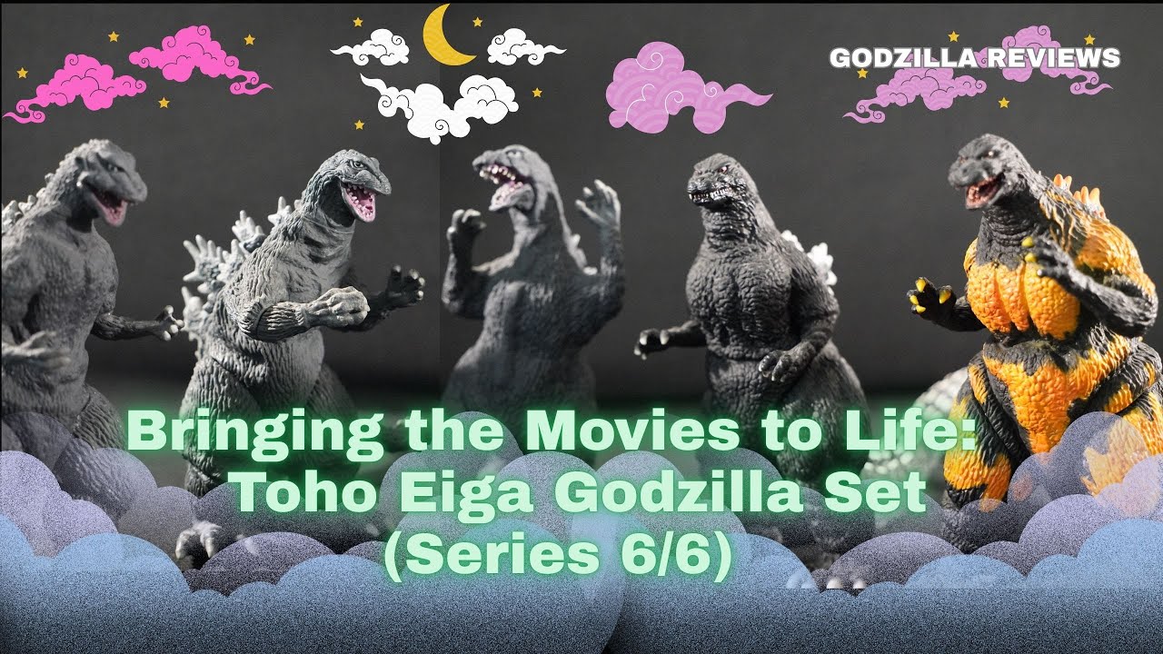 Classic Toho Vibes! Godzilla Eiga Figure Set