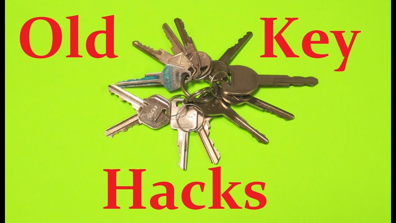 Old Key Life Hacks - Reusing Old Keys
