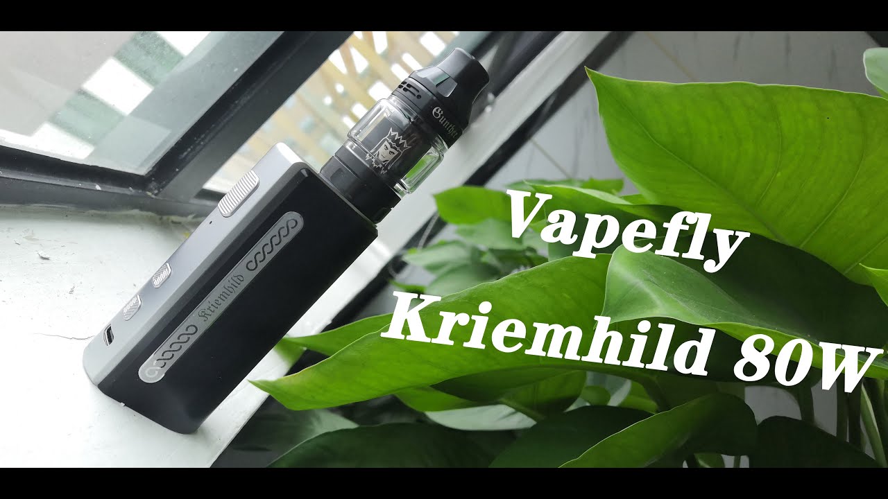 Vapefly Kriemhild 80W Kit First Look |  With Gunther Sub Ohm Tank