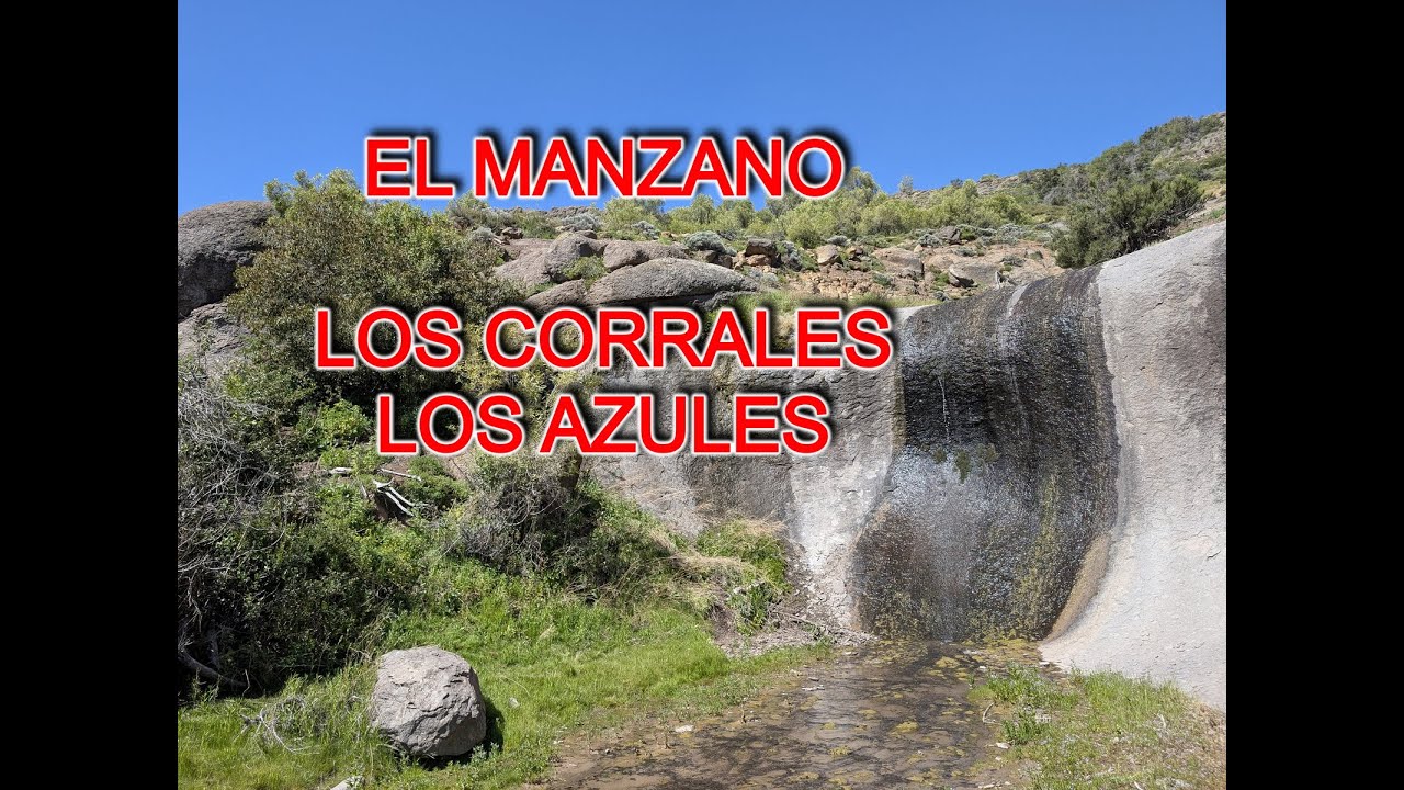 EXPLORACION ESTERO EL MANZANO, LOS CORRALES, LOS AZULES - CAJON DEL MAIPO, CHILE 4K60