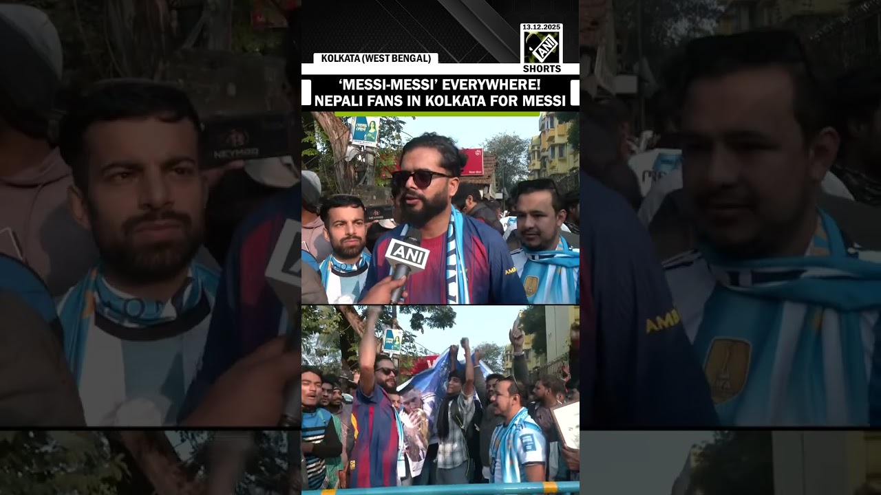 Crazy messi Fans from Nepal take Kolkata street by storm with &lsquo;Messi-Messi&rsquo; cheers
