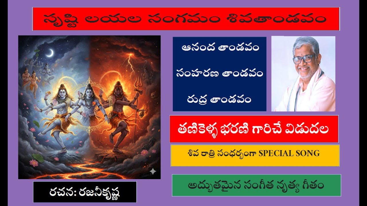 శివతాండవం - ఆనంద తాండవం SHIVA TANDAVAM - ANAMDATANDAVAM
