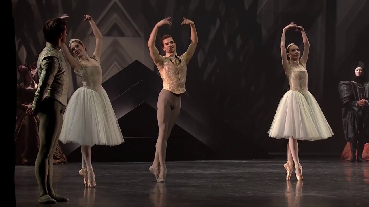 Swan Lake Act 1 Pas de trois Royal Danish Ballet
