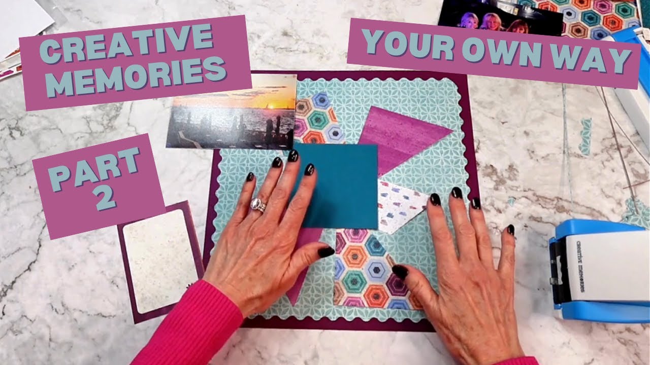 Part 2 New Creative Memories 2026 Bundle Your Own Way Collection 2nd page of 2 page layout