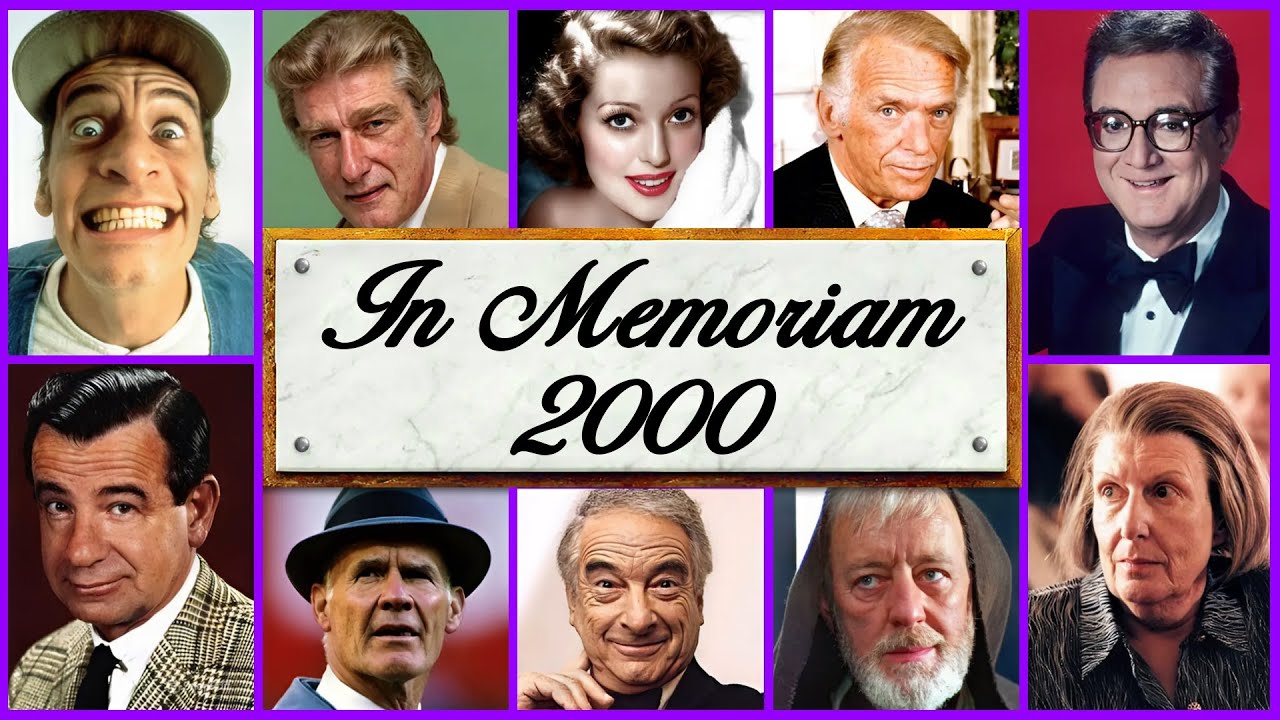 In Memoriam 2000: Famous Faces We Lost in 2000 | Legacy Memoriam