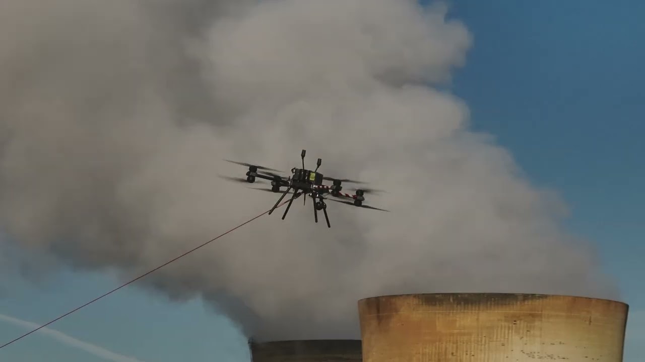 Infravision x Zinfra - Energised Drone Stringing June 2025