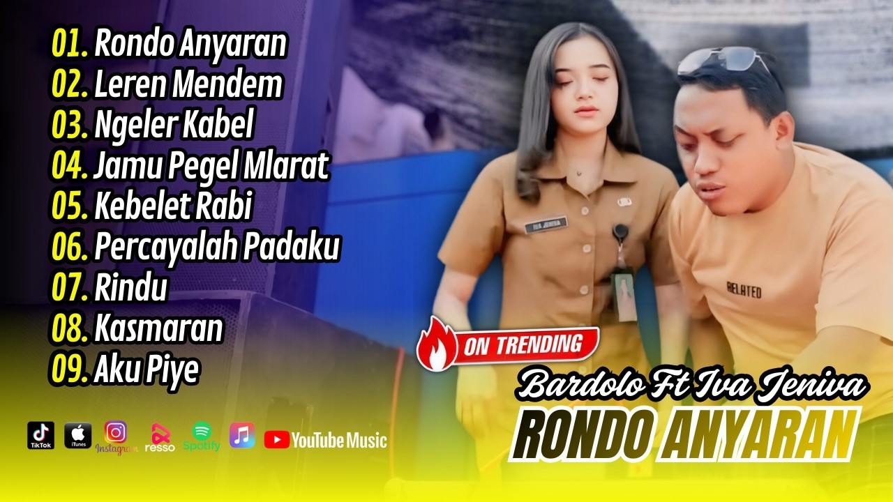 RONDO ANYARAN - Iva Jeniva (Bu Lurah) Ft Bardolo) | LEREN MENDEM || FULL ALBUM DANGDUT KOPLO