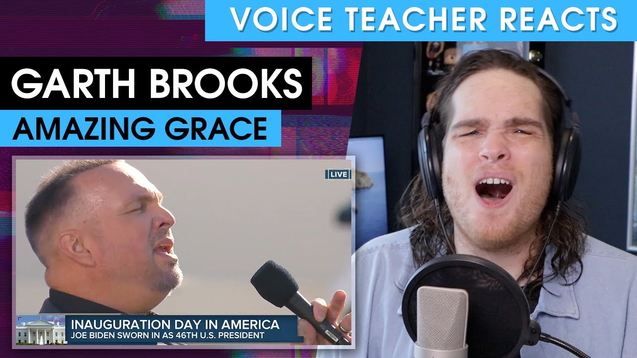 Voice Teacher Reacts to Garth Brooks - Amazing Grace