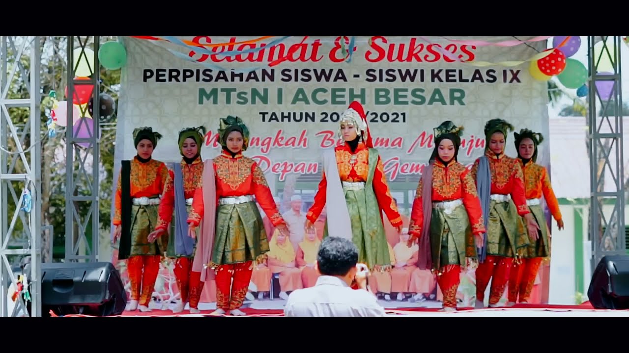 TARIAN ZAPIN MELAYU KREASI MTSN 1 ACEH BESAR
