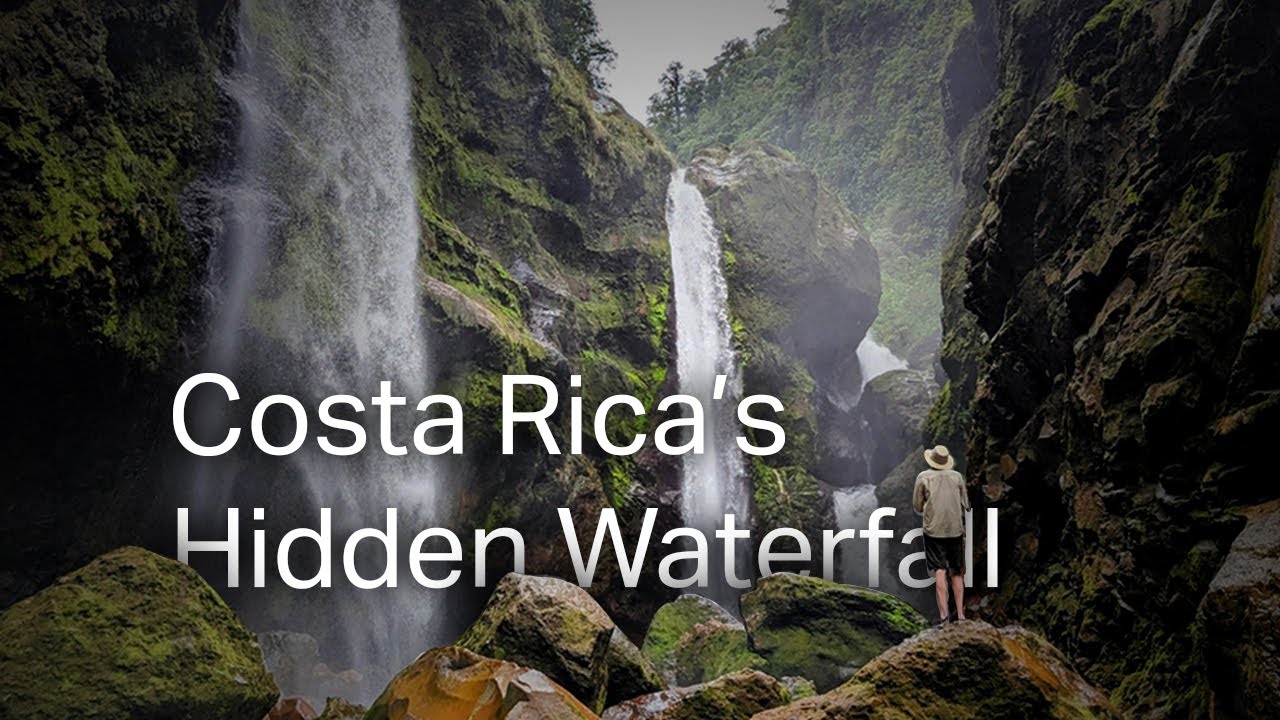 Costa Rica's hidden waterfall - Quebrada Gata