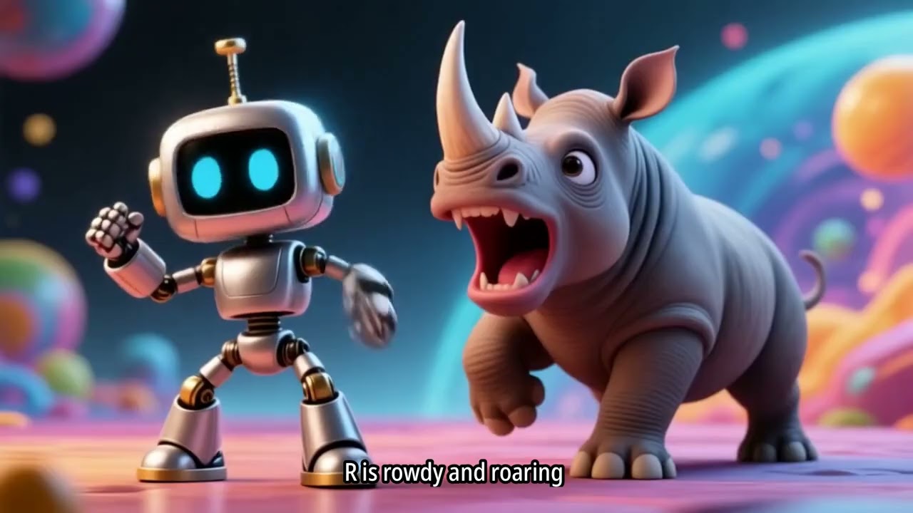 R is for Robot - ABC Letter Song | Toddler Learning | Preschool | Kids Videos