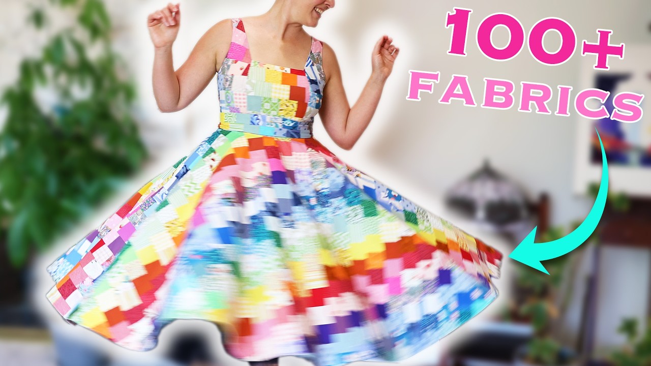 I Made My Dream Patchwork Dress!