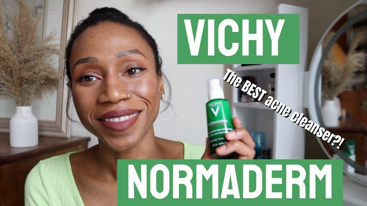 Vichy Normaderm Review S.O.S Rescue Spot Corrector, The BEST acne cleanser & more! | Regina Ramos
