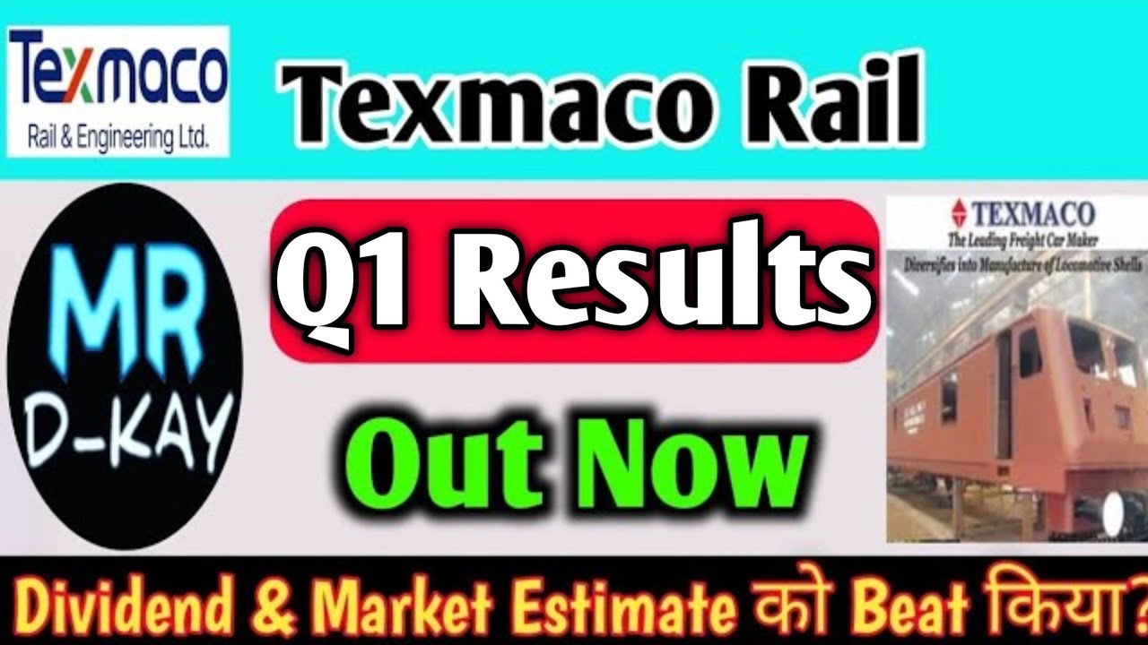 texmaco rail share latest news 🔥texmaco rail Q1 results 2027 | texmaco rail share