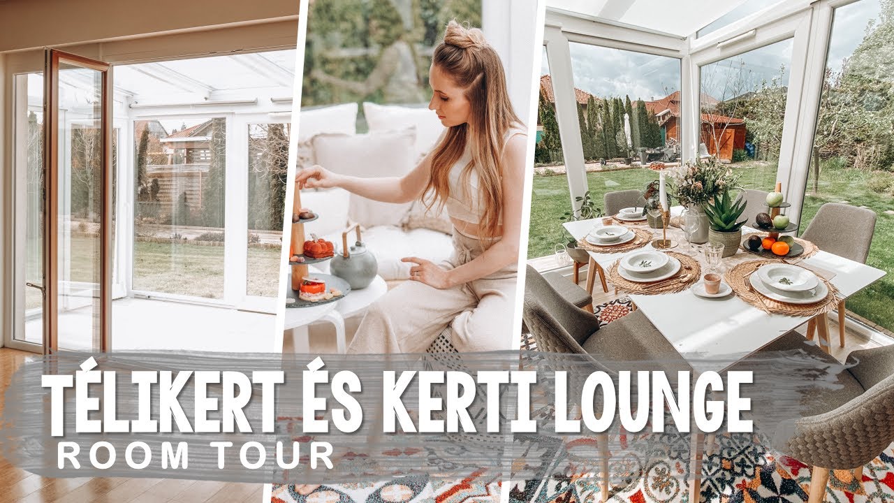 🏡 HOME TOUR - TÉLIKERT, LOUNGE TERASZ | 1. RÉSZ ♡ Chloe From The Woods
