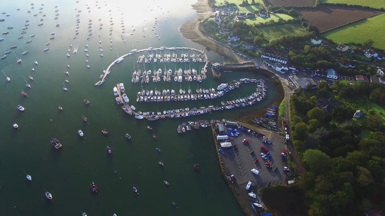 Mylor Yacht Harbour Marina berthing and safe moorings in the Carrick Roads
