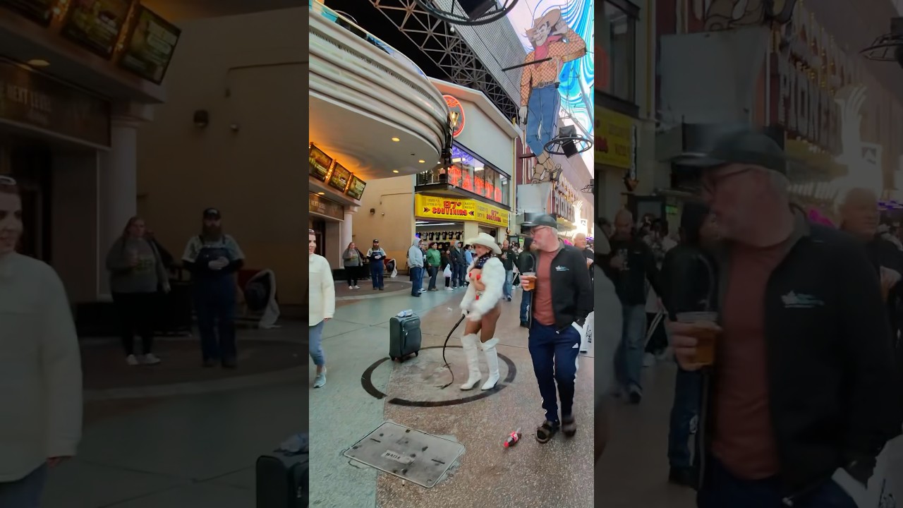 Fremont Street Walking Tour: A Unique Look at Las Vegas Street Life & People Watching