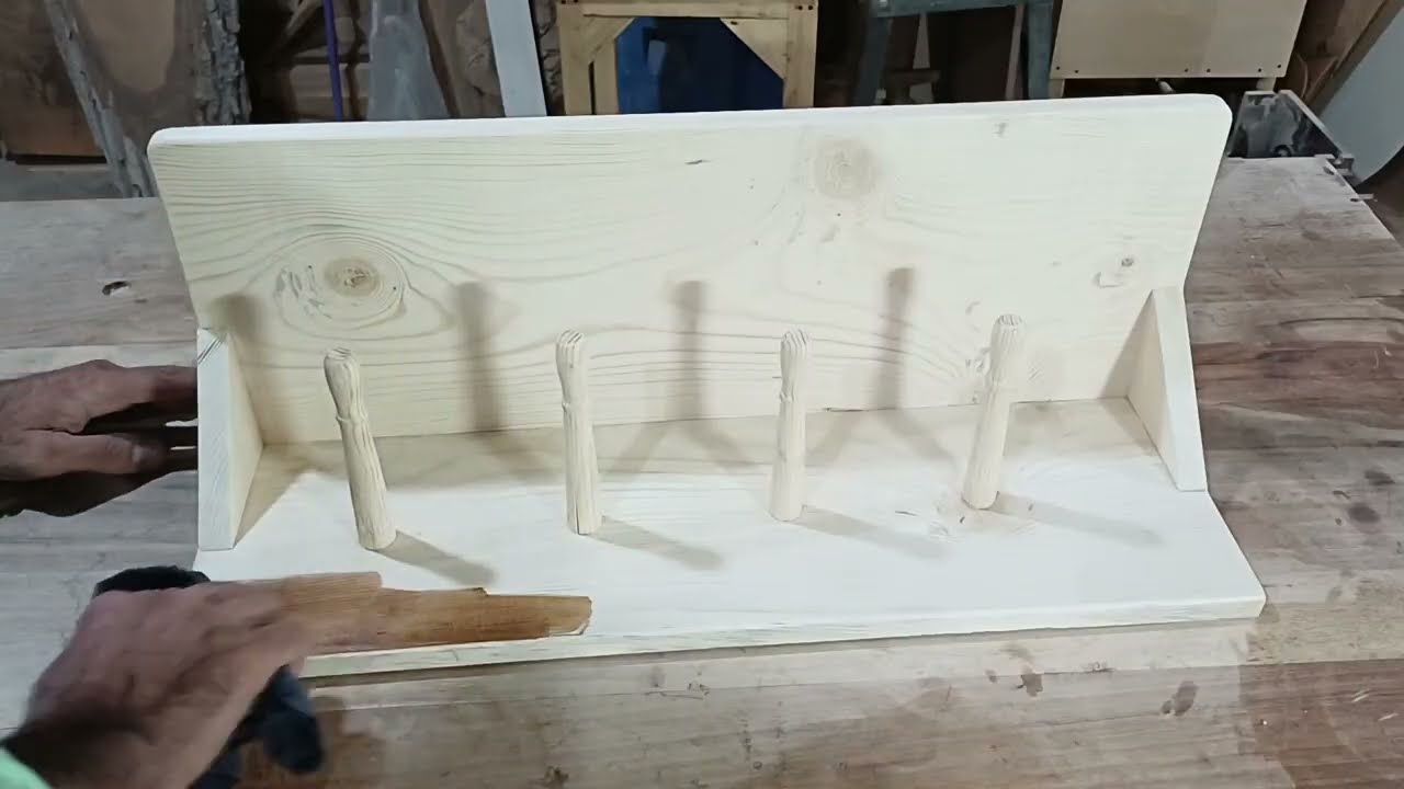 How to make wood design at home 🪚🔨