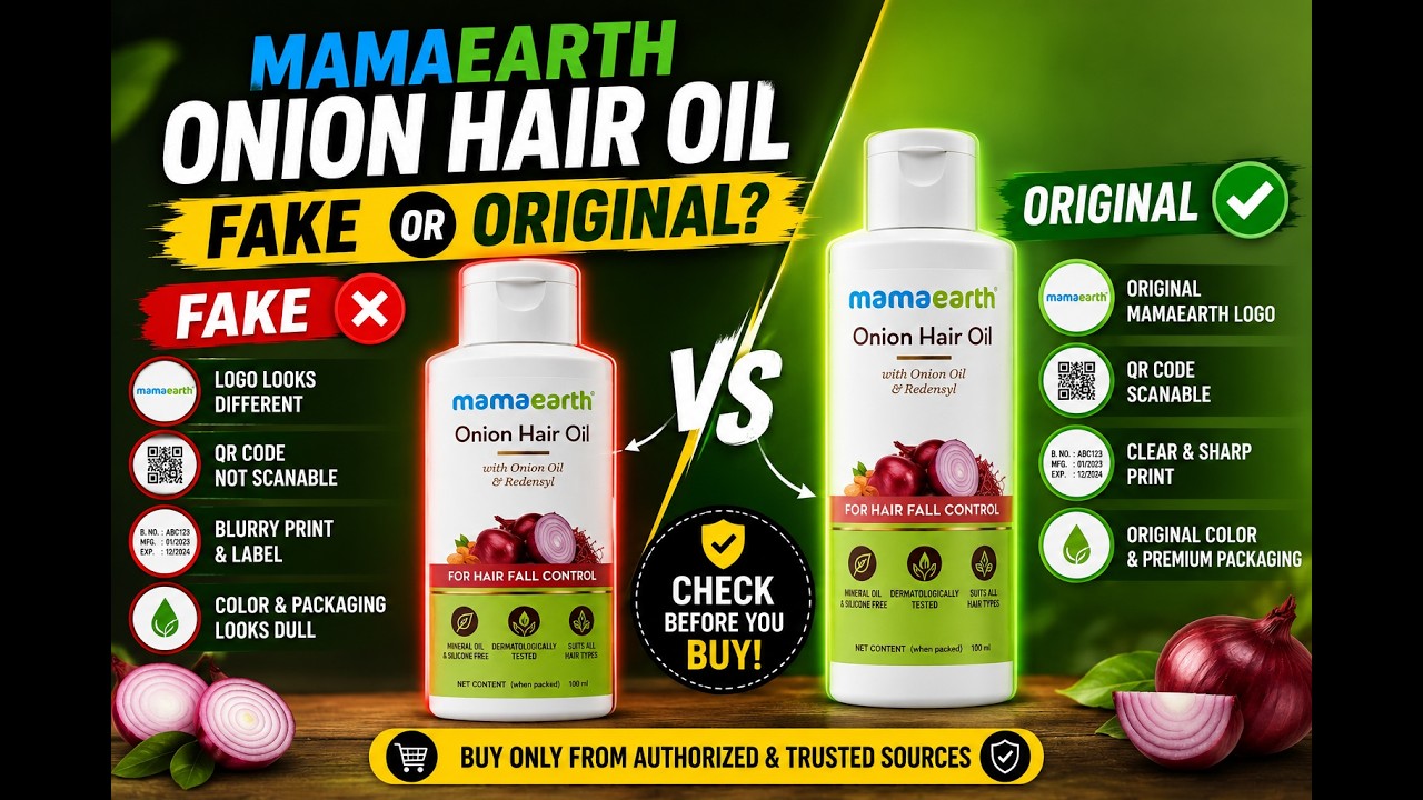 fake or original product of mama earth