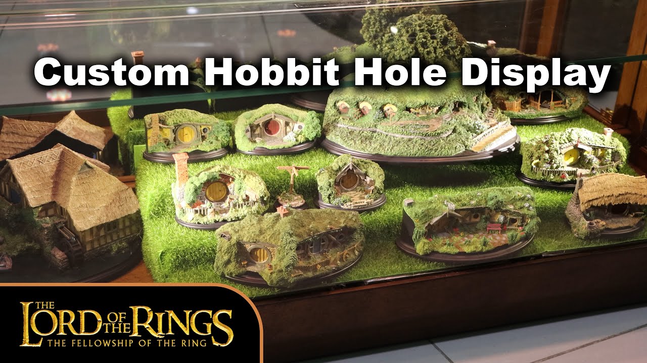 Making my own Shire / Hobbiton display stand with Weta Workshop Hobbit Holes