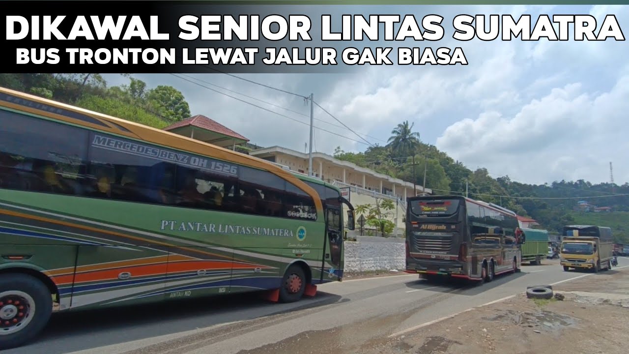 BUS TRONTON LEWAT JALUR GAK BIASA‼️SEMPIT& EXTREME⁉️ BUS PULANG BASAMO KEMBALI KE JAKARTA