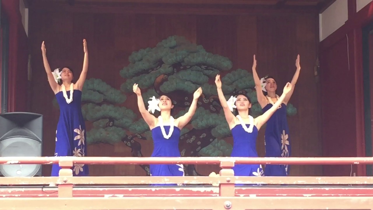 EXILE ATSUSHI 「糸」福島県立好間高等学校フラガール ウイラニオーラパ 2017.07.02