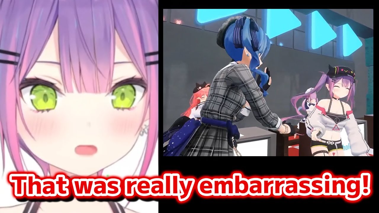 Towa got so embarrassed when she confessed her love to Suisei【Hololive】
