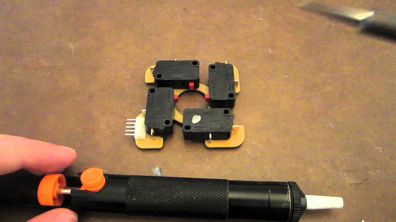 How to: Repair Broken Sanwa JLF Joystick directions