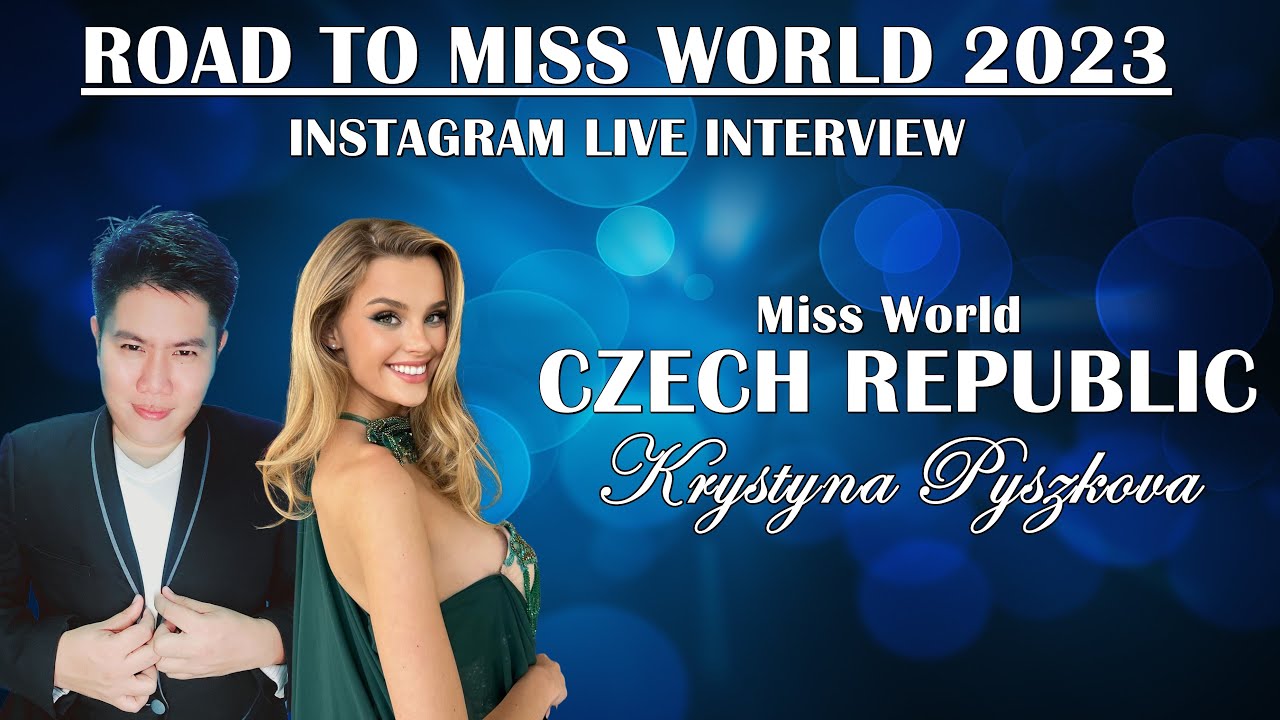 INTERVIEW | Miss World Czech Republic 2023, KRYSTYNA PYSZKOVA