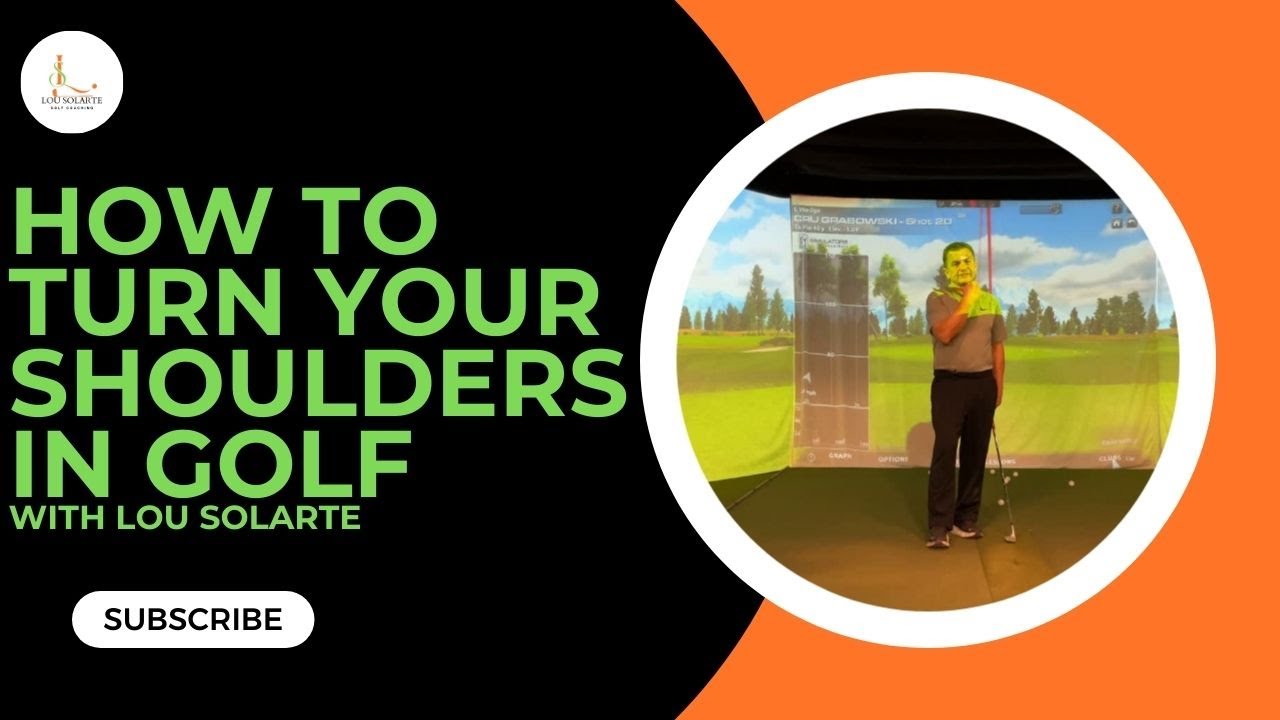 How to Turn Your Shoulders in Your Golf Swing