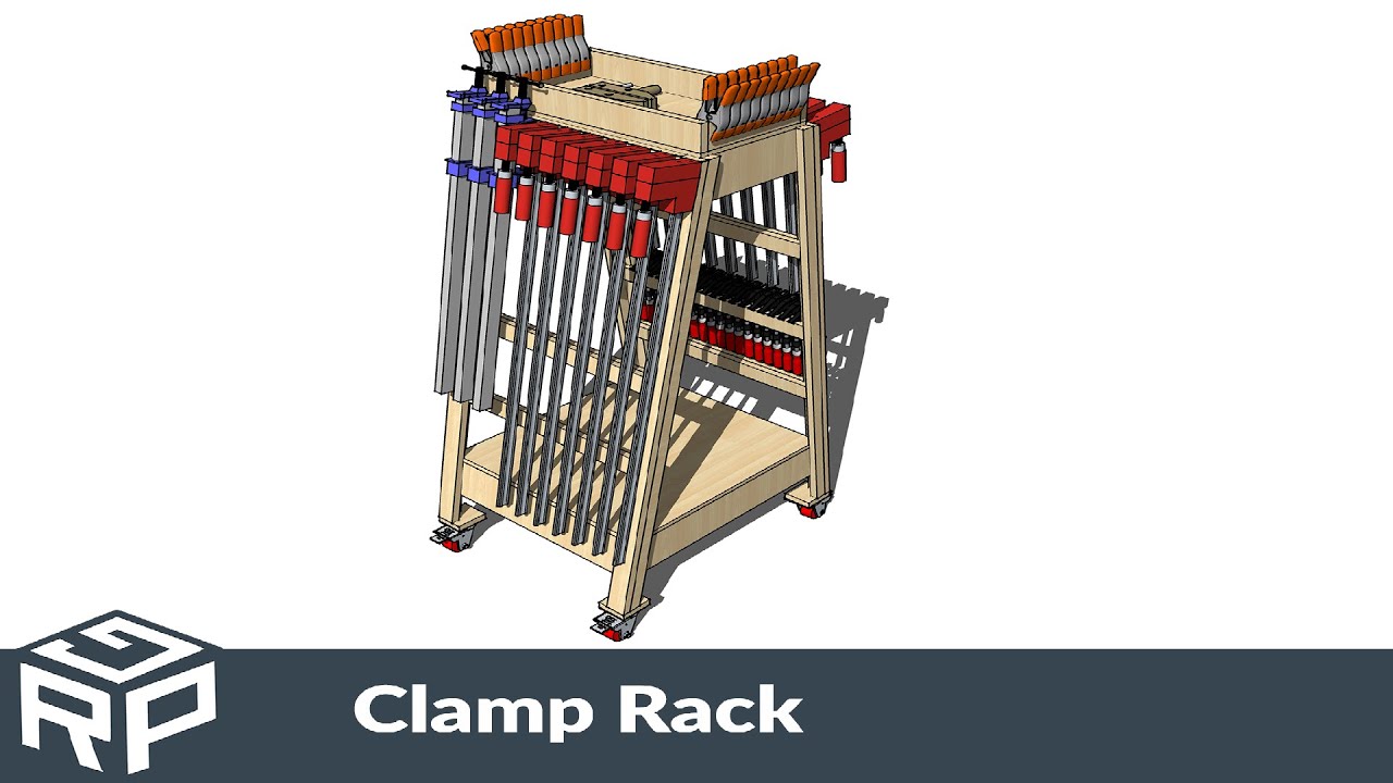 DIY | How to Build a Mobile Clamp Rack Station