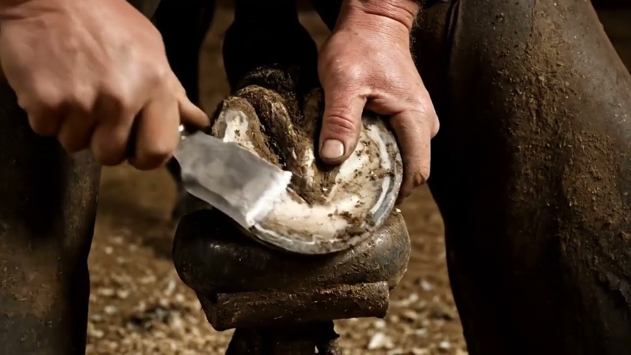 🌱 Bedding choices for hooves before turnout 🧰 #HorseTraining #ThrushAwareness #HoofCare