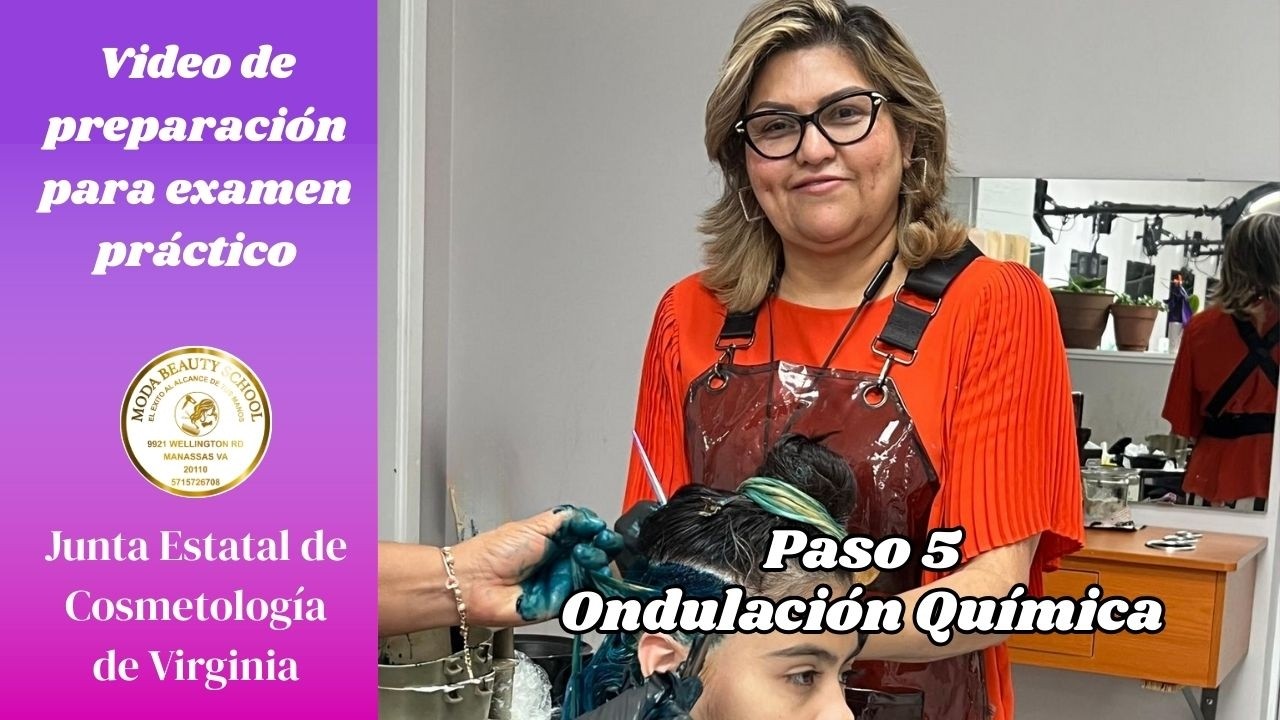 PASO 5. ONDULACIÓN QUÍMICA. Parte 1 Video  para examen práctico.