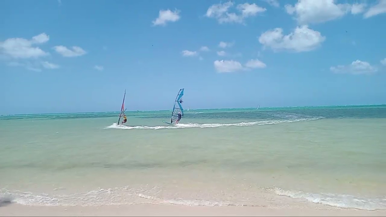Gem Hall windsurfing clinic Tobago march 2025
