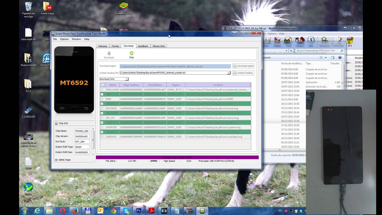 Como flashear o quitar patron Bq Aquaris E6. Hard Reset