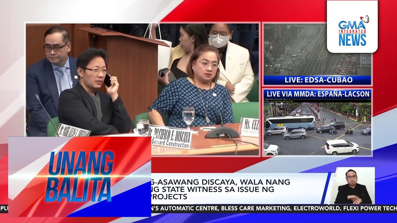 Ombudsman – Mag-asawang Discaya, wala nang pag-asang maging state witness sa issue... | Unang Balita
