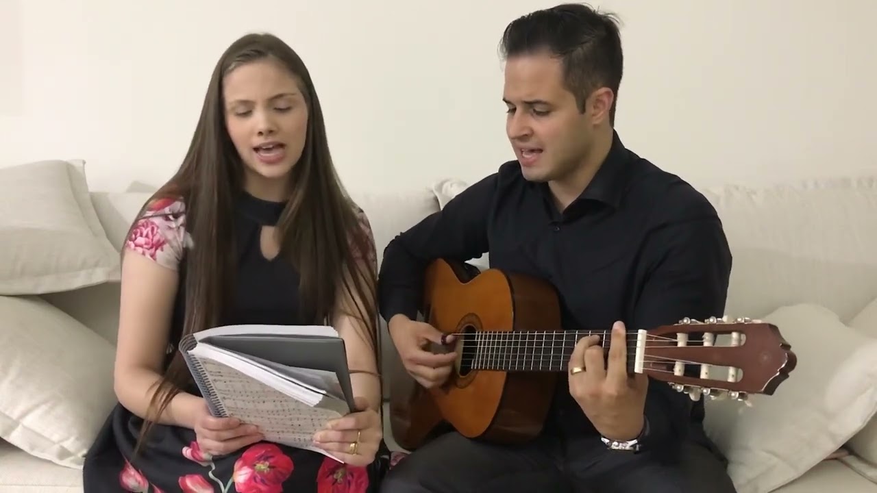 Abimael Jr e Dayane - Só Jesus é amigo verdade - Hino 204 CCB