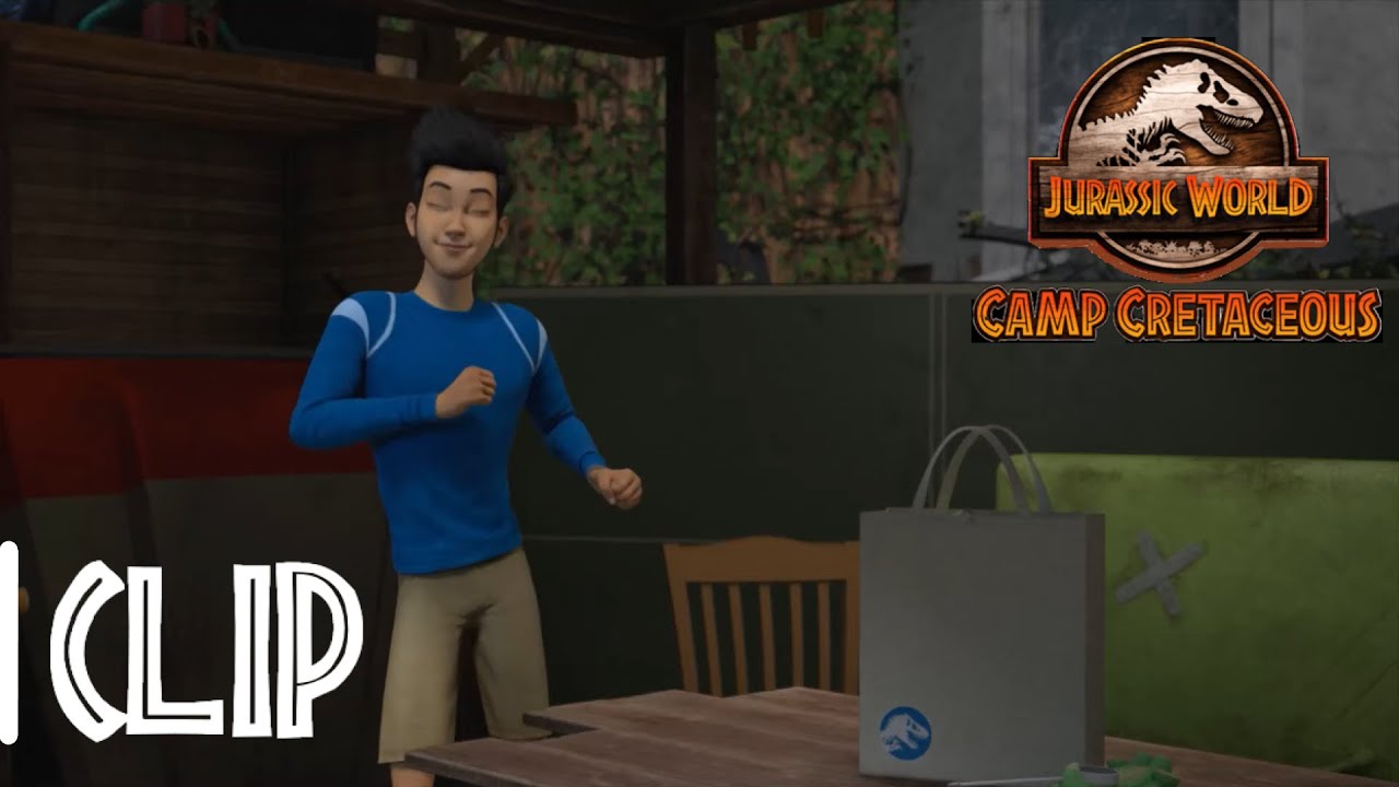 Kenji's in charge dance | CLIP | Jurassic World: Camp Cretaceous