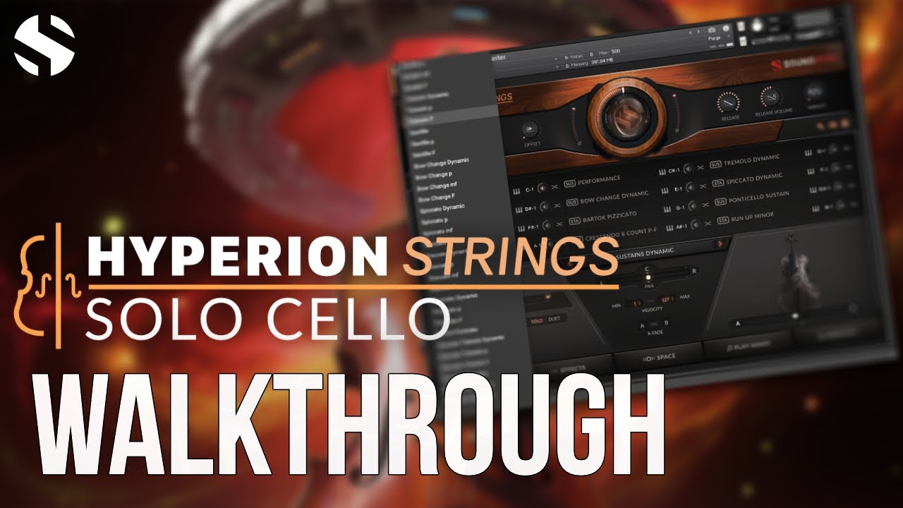 Walkthrough: Hyperion Strings Solo Cello (Kontakt Player & NKS)