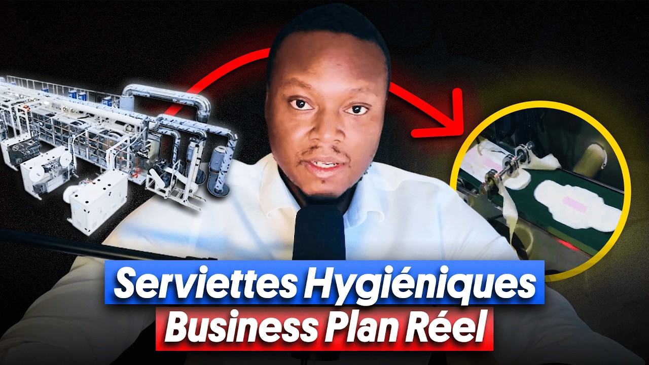 Cette Machine Peut Transformer un Pays Entier: business sous estimé d’aurique serviette hygiénique