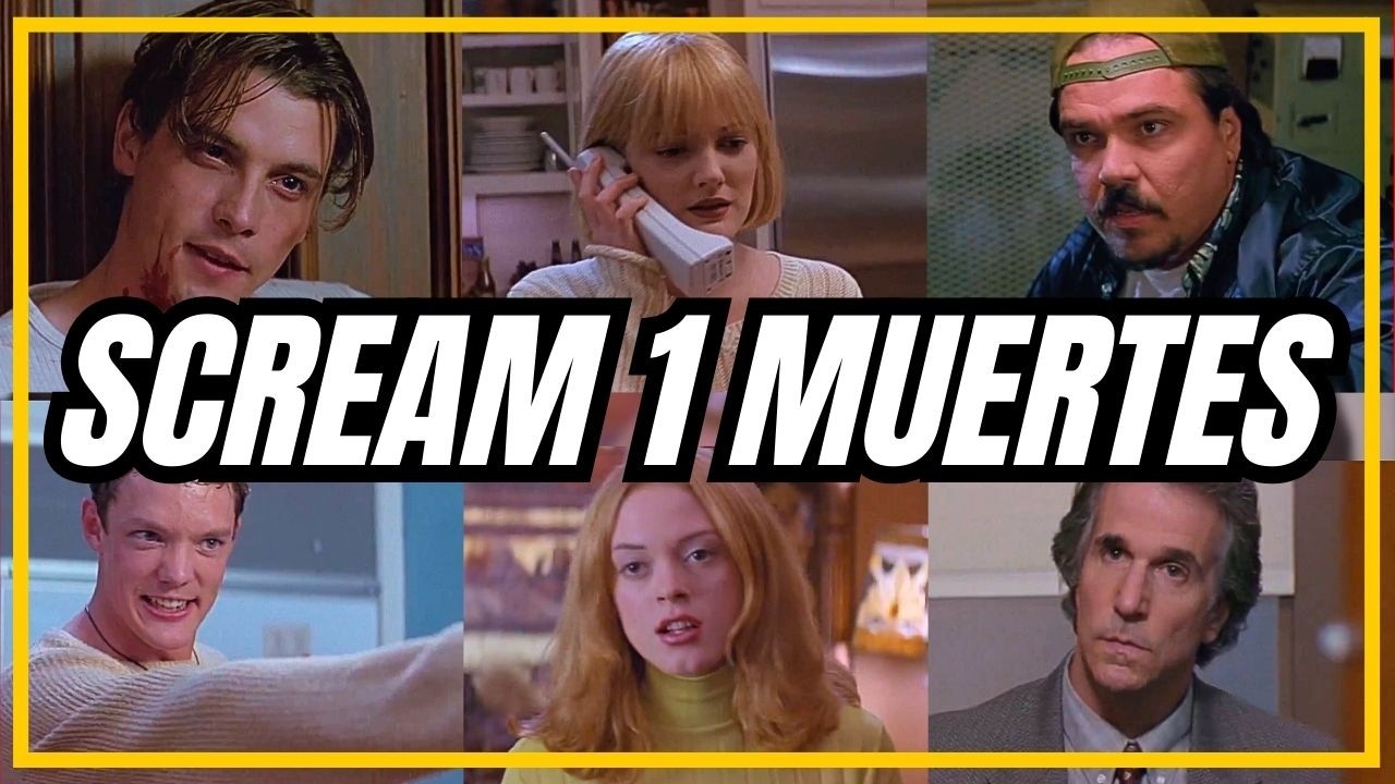 SCREAM 1 RANKING DEFINITIVO DE TODAS LAS MUERTES DE PEOR A MEJOR