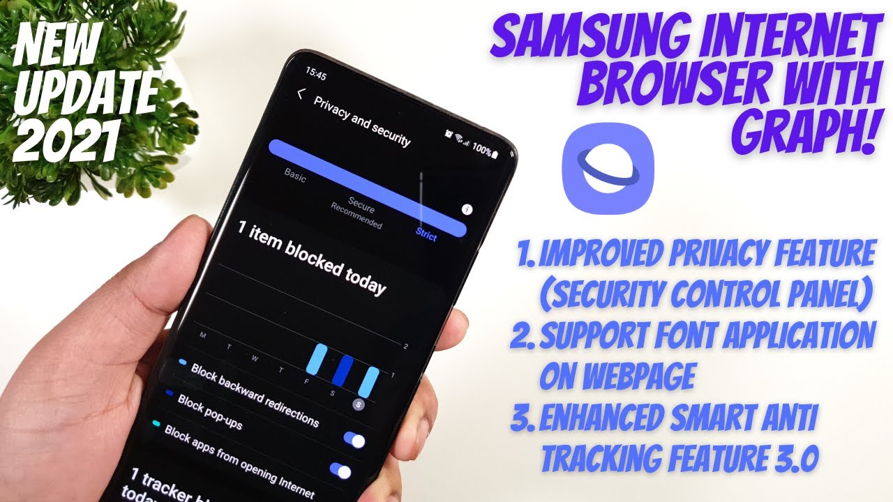 New Update for Samsung Internet 2021!