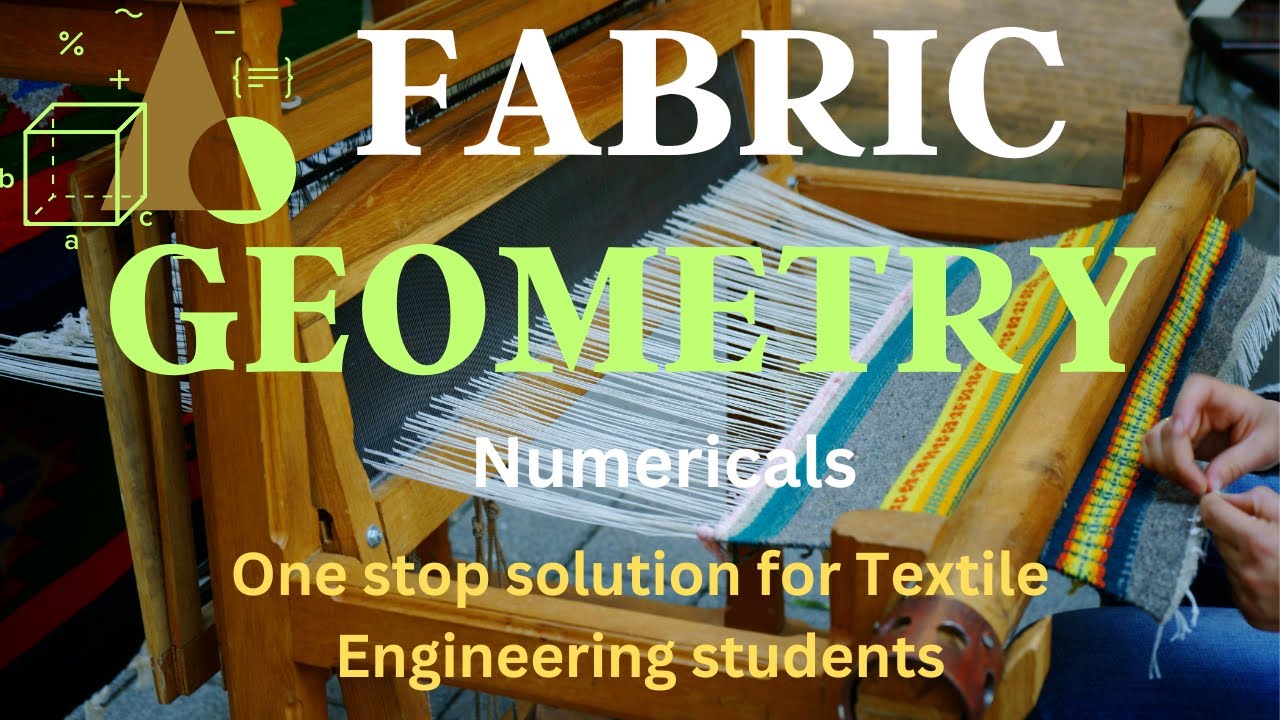 Fabric Geometry Numericals | GATE TF | Textile Engineering and Fibre Science #gatetf #gate #textile